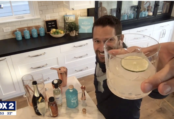 FOX 2 Detroit, Making Cocktails with Gray Whale Gin