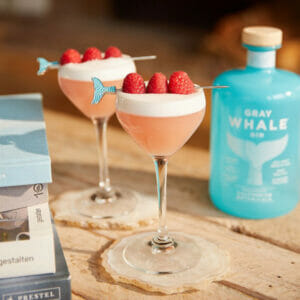 Big Sur Sunset gin cocktails